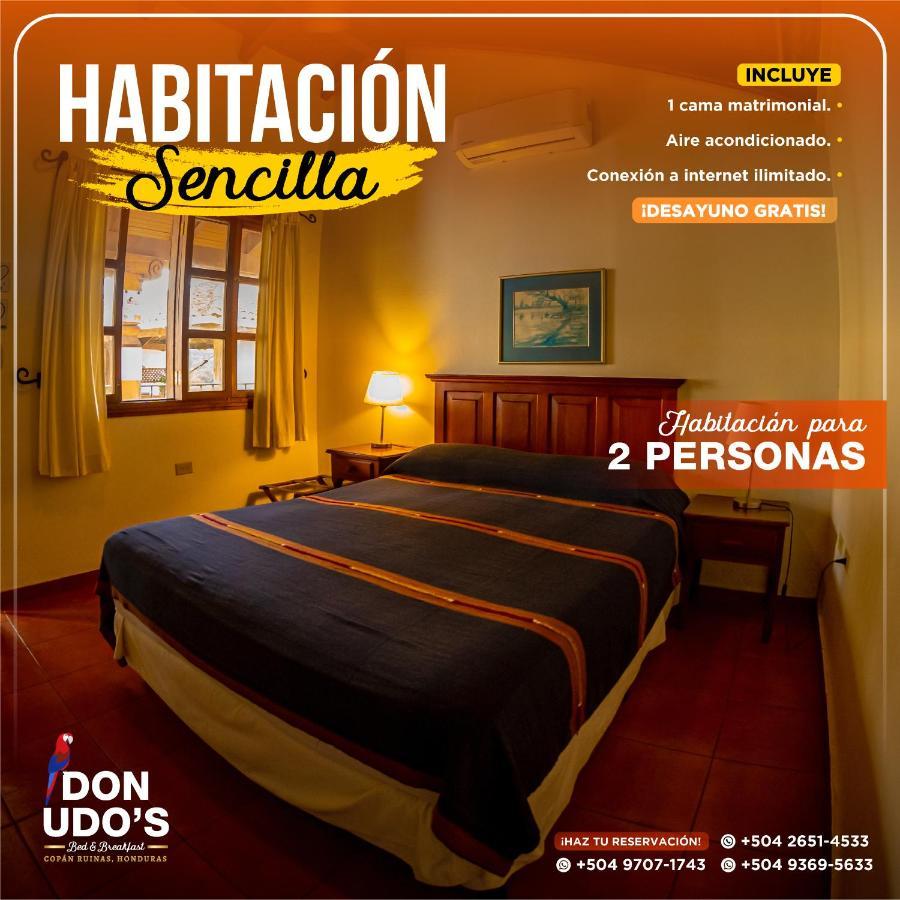 Hotel Don Udos Bed & Breakfast Copan Exterior photo