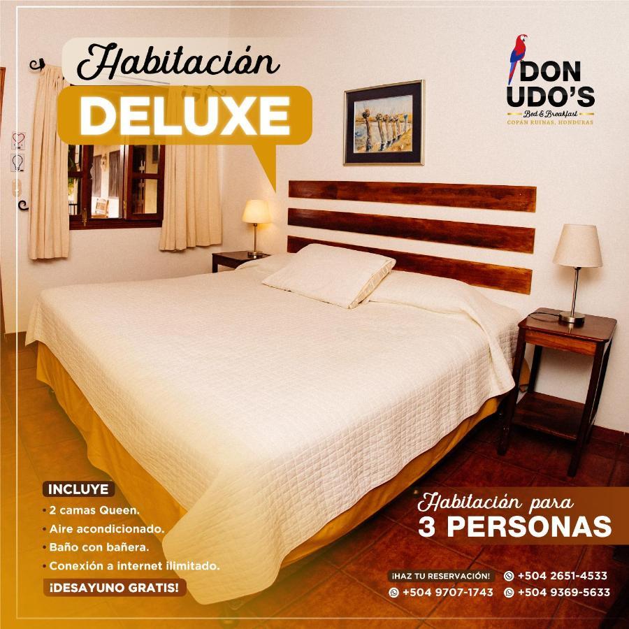 Hotel Don Udos Bed & Breakfast Copan Exterior photo