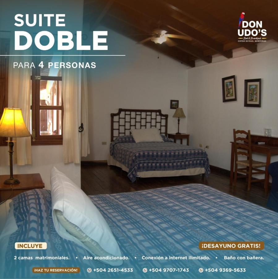 Hotel Don Udos Bed & Breakfast Copan Exterior photo