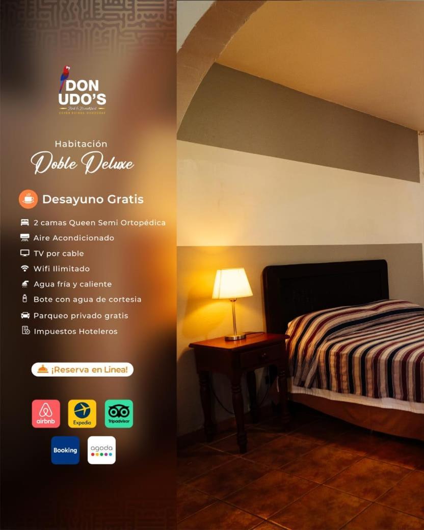 Hotel Don Udos Bed & Breakfast Copan Exterior photo
