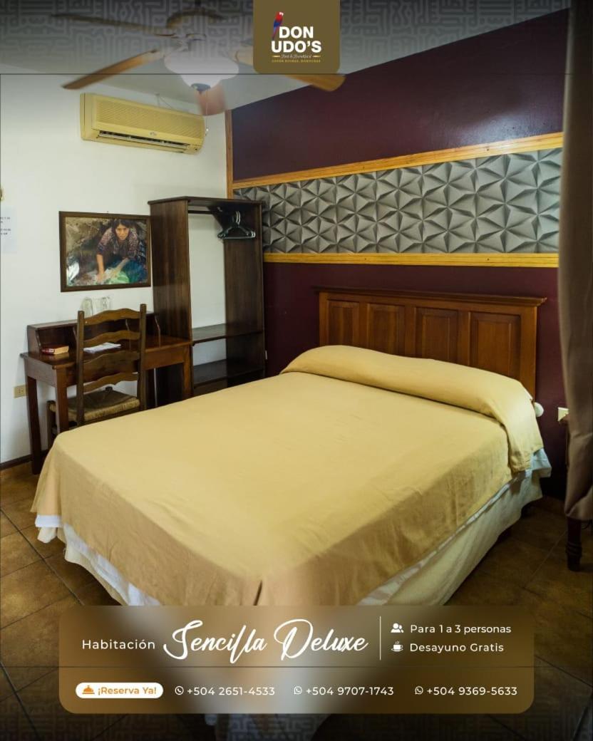 Hotel Don Udos Bed & Breakfast Copan Exterior photo
