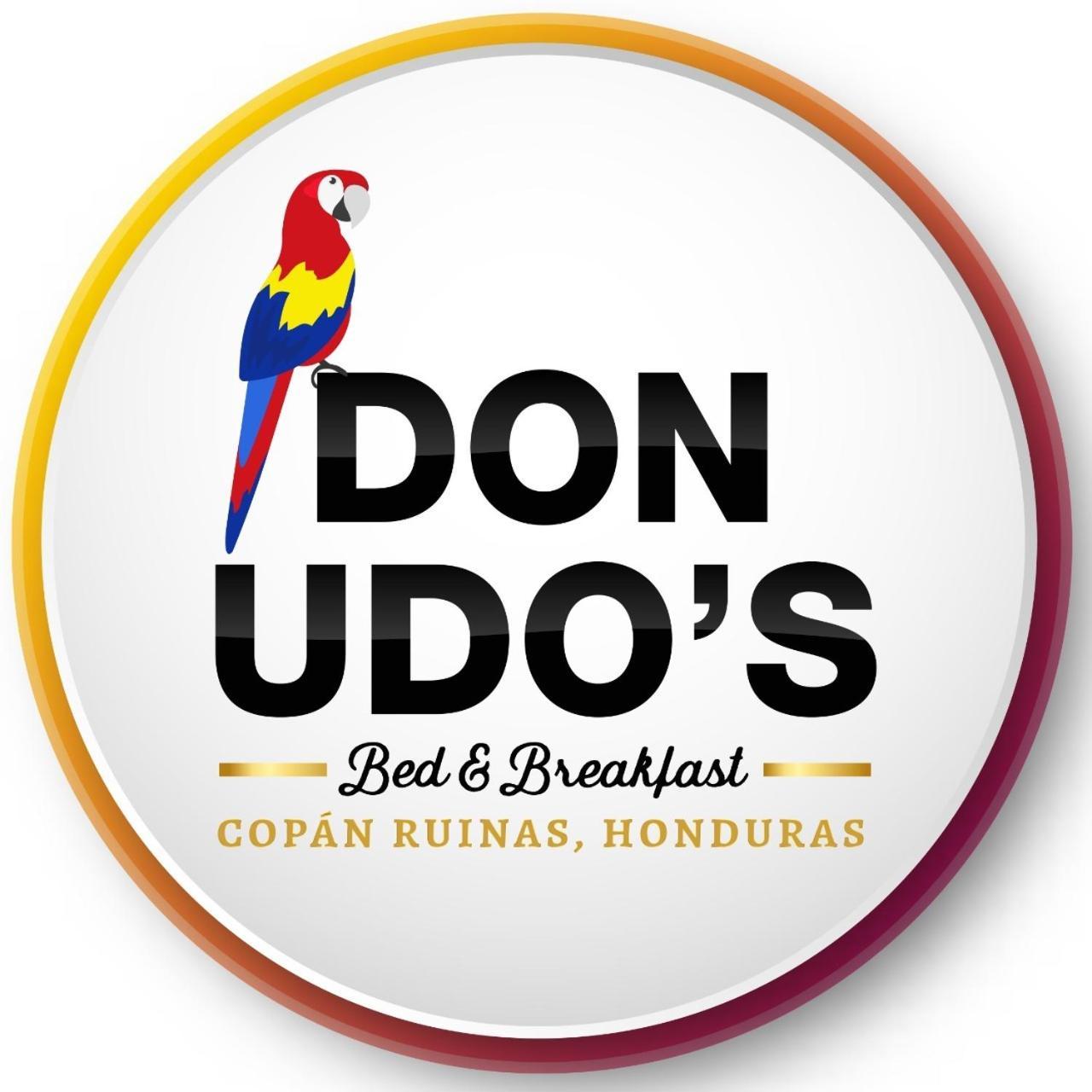 Hotel Don Udos Bed & Breakfast Copan Exterior photo